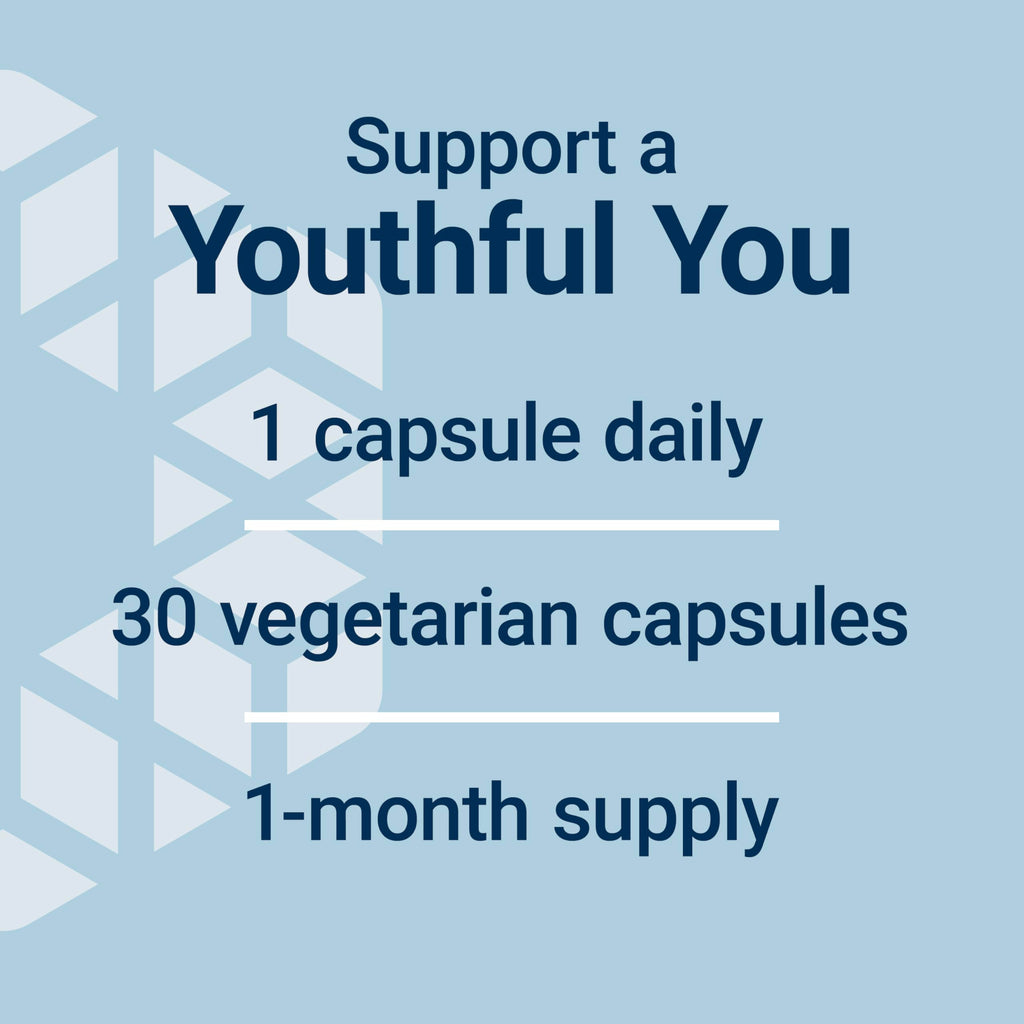 Life Extension Essential Youth L-Ergothioneine – Promotes Longevity & Healthy Aging – Gluten-Free – Non-GMO – Vegetarian – 5 mg – 30 Vegetarian Capsules