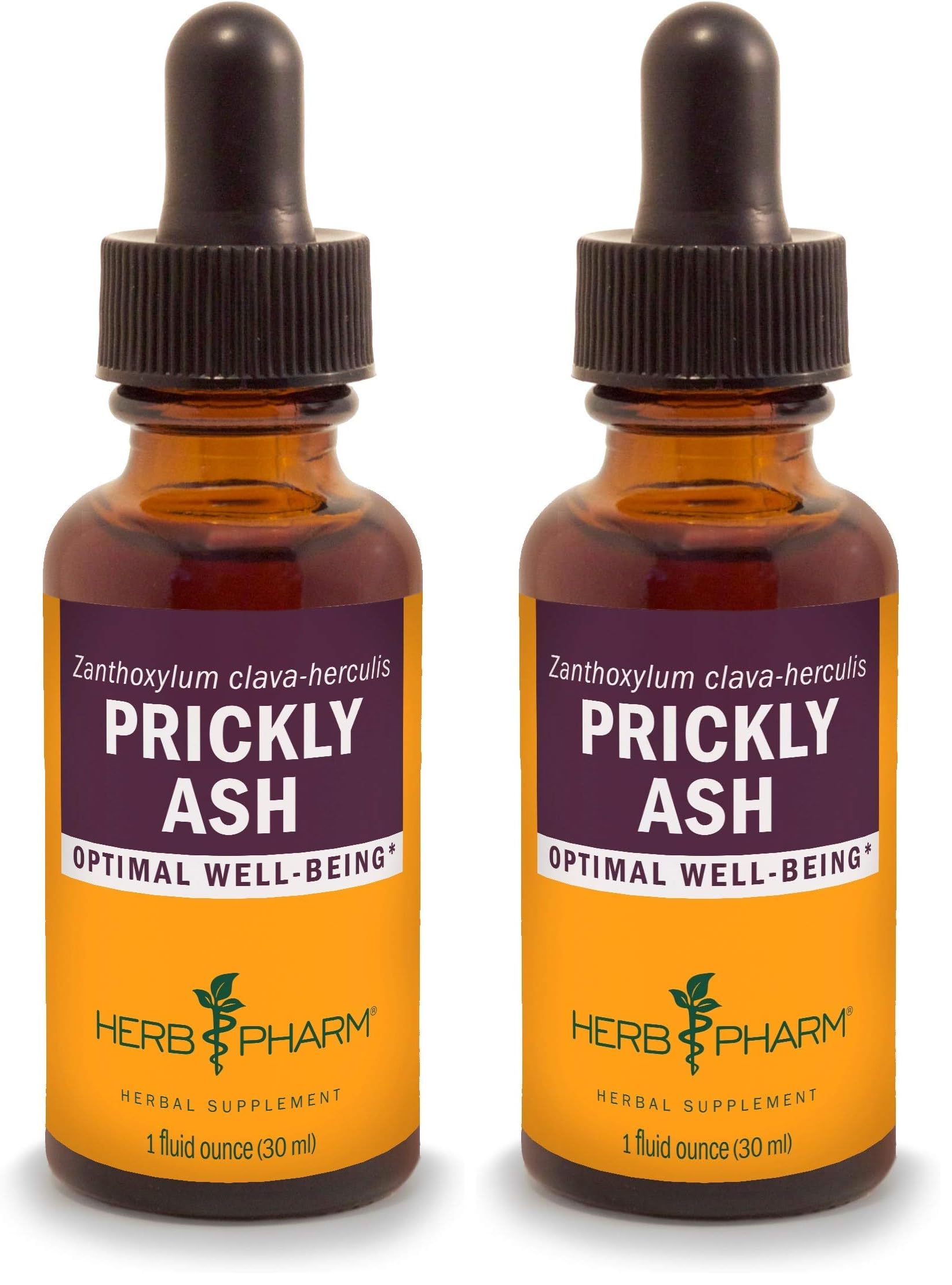 Herb Pharm Prickly Ash Liquid Extract - 1 Ounce (Pack of 2)