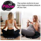 RoamReady BBL Pillow After Surgery for Butt Sleeping Sitting, Driving Donut Hemorrhoid Pillow, Seat Support Hip Cushion, Cotton BBL Post Surgery Recovery Must Haves (Upgraded)