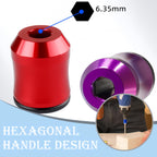 Screwdriver Head Magnetic Ring, 2026 Upgraded Magnetizer Screw Removable Household Tool Magnetic Screw holder Universal Magnetizer for Hex Screwdrivers & Power Bits (3Pcs Red)