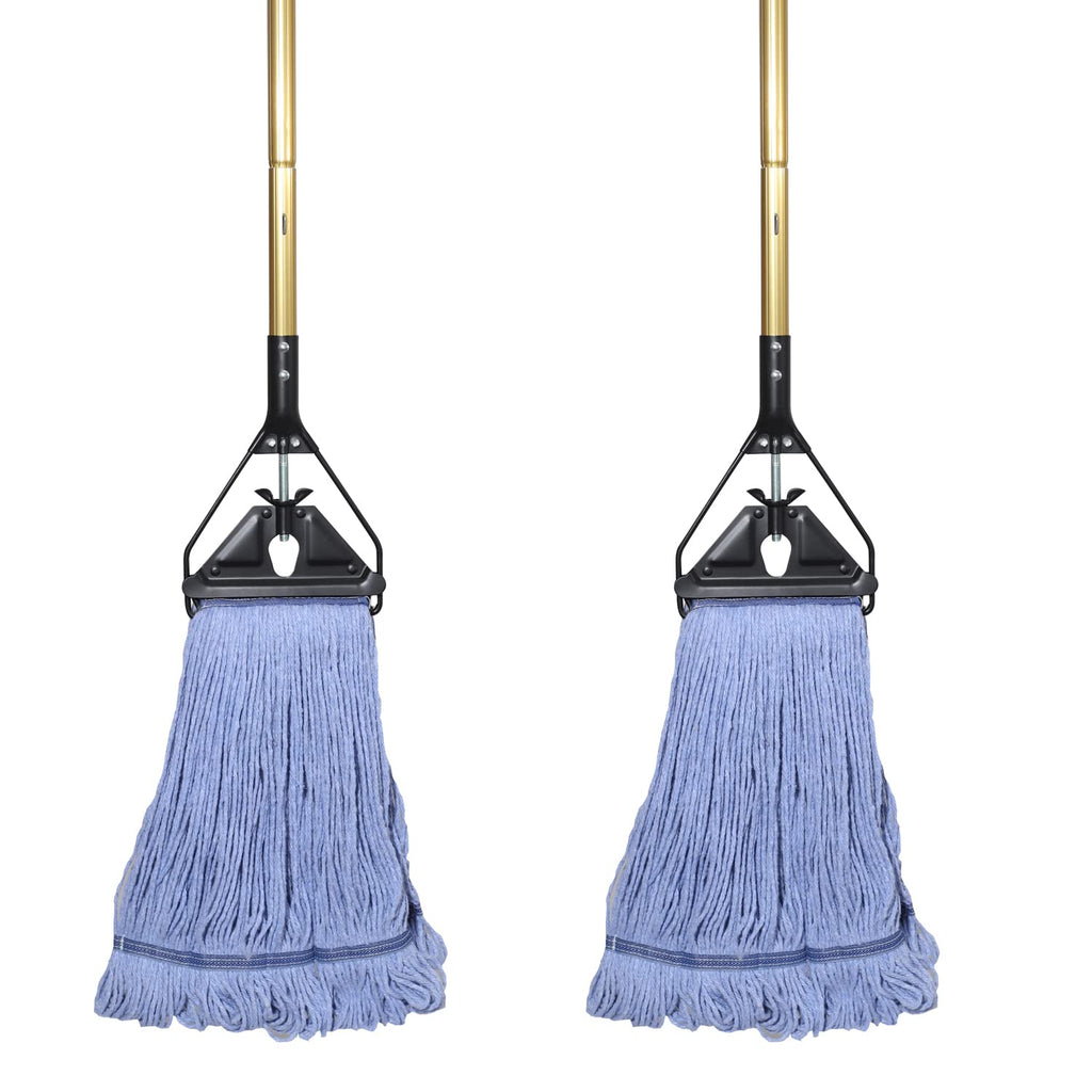 Midoneat Commercial Industrial Heavy Duty Mop with Long Handle,2packs