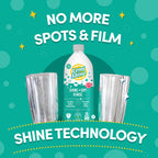 Lemi Shine Shine and Dry Natural Dishwasher Rinse Aid - Hard Water Stain Remover - 25.35 fl oz