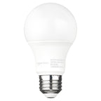 Amazon Basics A19 Dusk to Dawn Sensor LED Outdoor Light Bulb, 60W Equivalent, Energy-Efficient 9W, Soft White 2700K, E26 Base, 10,000 Hours, 6-Count