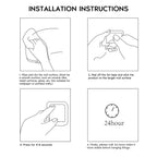 DELITON 8 Pack Gold Wall Hooks - Adhesive Towel Hooks for Bathrooms Kitchen Livingroom Garage, Heavy Duty Hook for Walls, No Damage, Stainless Steel
