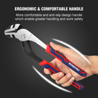 WORKPRO 3 Piece Groove Joint Plier Set, 12/10/8 Inch Adjustable Water Pump Pliers, Straight Jaw Pliers for Home Repair, Gripping, Nuts, Bolts, Pipe & Fittings