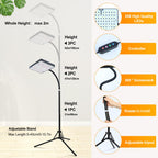 FECiDA Upgraded Stand Grow Lights for Tall House Plants, Indoor Bonsai Tree