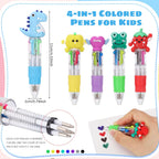 BESARME 48 Pack Multicolor Fun Pens, Halloween Goodie Bags Stuffer for Kids
