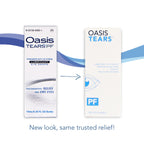 Oasis TEARS OT6400 PF Preservative-Free Lubricant Eye Drops Dry Eye Relief | Artificial Tears | 0.34 FL OZ (10 mL)
