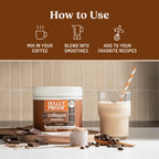 Bulletproof Chocolate Collagen Peptides Powder with MCT Oil, 14.3 Ounces, Grass-Fed Collagen Protein for Skin, Bone and Joint Support, Pasture Raised, No Added Hormones