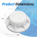 Dfnidy SP1070FV Pool Skimmer Float Valve Assembly for Hayward Skim Master Skimmers, Replacement in Ground Concrete Skimmers Float Valve Parts with O-Ring