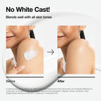 Anua, Zero-Cast Moisturizing Sunscreen SPF 50, Glow Natural Sunscreen for face, No White Cast, Hyaluronic Acid, Niacinamide, Oil-Free, Korean Skincare, 1.69 fl oz