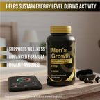 (1 Pack) Mens Growth Capsules, Official MensGrowth Supplement with Premium Ingredients for Maximum Strength & Overall Wellness, All Natural Advanced Formula Support Pills for Reviews (60 Capsules)