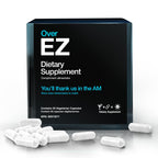 OVER EZ Pre-Drink Supplement - [$1.30 x Serving] Party Recovery & Prevention Pills for a Night Out & Better Mornings, Milk Thistle, Amino Acids, Vitamin Bs (30 Servings)