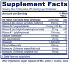 Vitanica Opti-Recovery, Pre & Post Surgery Support, Wound Care, BBL, Tummy Tuck, C Section & Postpartum Vitamin Essentials Healing Support, Scar, Shoulder, Hysterectomy, Breast & Lipo, Vegan, 60 Caps