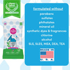 Dapple Baby Breast Pump Wipes - (3 Pack) 25 Count - Fragrance-Free, Plant-Powered & Hypoallergenic - Removes Milk Residue - Diaper Bag Essentials
