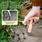 Plant Hole Digger for Planting, 2026 Hand Dibbler Seed Planter Tool, Bulb Planter Tool, Seeds Transplanting Plants Planting Bulbs, Garden Seed Dispenser for all vegetable fruit flower seeds (1pc)