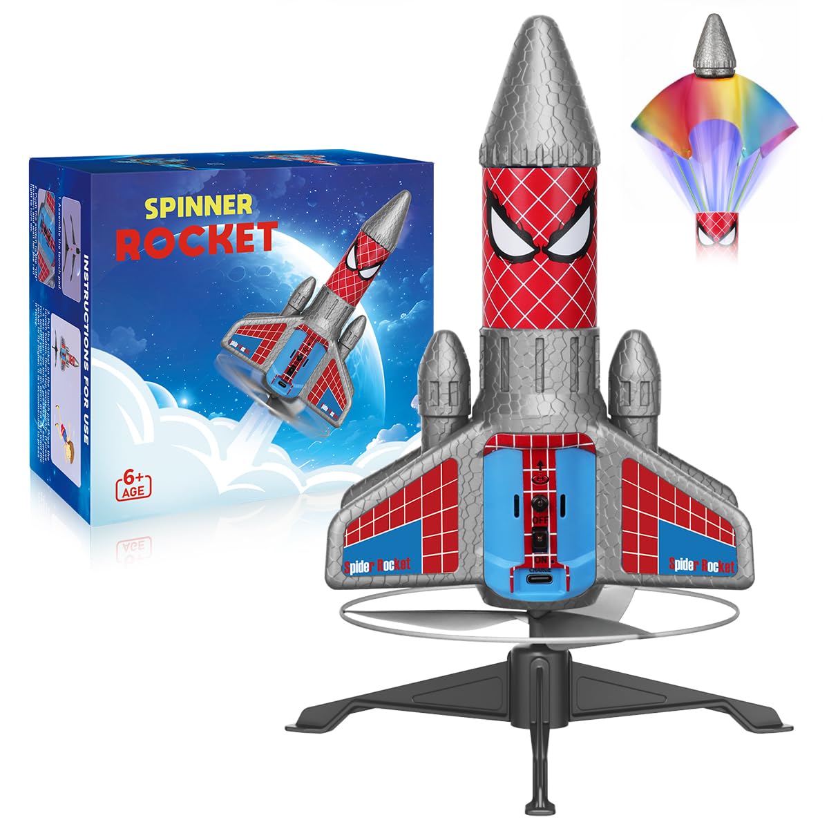 Fullware Spider Hero Rocket Launcher for Kids – 2nd Gen Upgraded Design