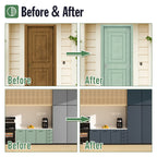 DWIL Matte Finish Furniture Paint - 16 Oz Wood Paint for Cabinets, Doors, Tables, and Dressers Refinishing - Water-Based, Non-Toxic & Odorless, Easy to Apply(Light Grey)-Without Tools