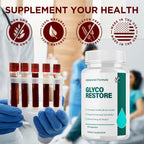 (3 Pack) Glyco Restore Capsules, Official GlycoRestore Pills with All Natural Ingredients, Advanced Overall Health and Wellness Vitamin Support Supplement with Max Multivitamins Support (180 Capsules)