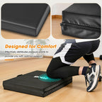 DNA Motoring Foldable Soft Kneeling Pad Mat Extra Thick Foam Knee Pad Mat Water Resistant 43 X 17.7 X 1.6 in for Auto Maintenance, Gardening, Baby Bath, Yoga, w/Handles, TOOLS-00501