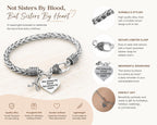 Infinity Collection Best Friend Bracelet, Sisters by Heart Initial Jewelry
