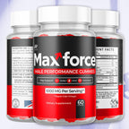 Max Force Gummies, Official Max Force Gummys with All Natural Ingredients, Advanced Formula Max Strength Supplement with Natural Active Lifestyle Support Featuring Premium Multivitamins (60 Gummies)