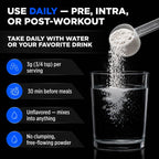 ALLMAX Essentials Taurine - 400 g Powder - Cell Volumizer - Improves Focus & Energy - Vegan - 133 Servings