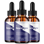 (3 Pack) Neurodyne Drops, Official Neurodyne Memory Drops with All Natural Ingredients, Advanced Neuro Dyne Supplement for Joint Health and Nerve Support with Vitamins for Women and Men (90 Servings)