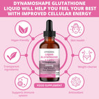 Liposomal Glutathione 2000mg with Vitamin C, Oral Glutathione Liquid, Antioxidant Supplement for Detox, Superior Absorption, Higher Dosage (Pack of 1)