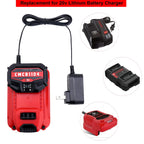 ELEFLY Compatible with Craftsman 20V Battery CMCB1104 Fast Charger, Compatible with Craftsman 20V Lithium Battery CMCB201 CMCB202 CMCB205 CMCB209 CMCB206 CMCB202-2