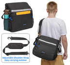 ZHCHG Wheelchair Bags, Wheelchair Backpack with Cup Holder, Wheelchair Bags to Hang on Back, Electric Wheel Chair Accessories, Large Storage Bag for Walker Rollator