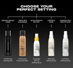 Morphe Continuous Setting Mist - Micro-Fine Makeup Setting Spray with a Natural Radiant Finish - Helps Makeup Resist Caking or Fading & Increases Wear of Foundation (2.8 fl oz)