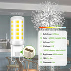 TJOY 24 Pack G9 LED Bulb 4W, 40 Watt Equivalent Halogen Bulb,6000K Daylight