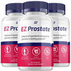 EZ Prostate Supplement for Men – EZProstate Pills Advanced Formula Supplements EZ Prostate for Men Health Supplement, Reviews (3 Pack - 180 Capsules)