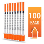 1ML Syringe with 31G 5/16" (8MM) Needle 100PACK, Lab Supplies, Individually Packaged (1CC 31G 5/16"-100PACK)