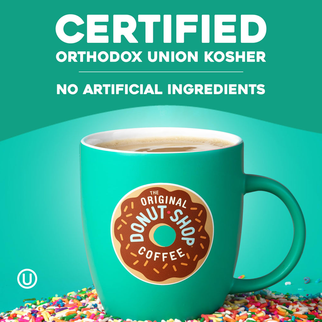 The Original Donut Shop Regular Keurig Single-Serve K-Cup Pods, Medium Roast Coffee, 72 Count