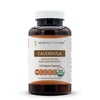 Secrets of the Tribe Calendula 120 Capsules, 1000 mg, USDA Organic Calendula Officinalis Dried Flower (120 Capsules)