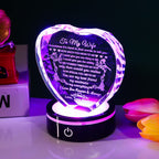 YWHL Gifts for Wife I Love You Gift Idea for Wedding Anniversary & Birthday
