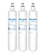 Maxblue MB-F19C Replacement for GE® RPWFE®, RPWF (with CHIP) Refrigerator Water Filter, Compatible with WSG-4, WF277, GFE28GMKES, PFE28KBLTS, GFD28GSLSS, PWE23KSKSS, GYE22HMKES, DFE28JSKSS, 3 Filters