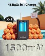 Ball Pump for Sports Balls, HYVOHEX Portable Electric Basketball Pump Ultra Fast Inflation, with Digital LED Display Air Pump for Balls, Preset Pressure with Ball Needle for Soccer, Volleyball