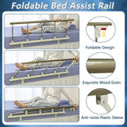 Bed Rails for Elderly Adults Seniors Assist Bar Bed Side Railing (Longer)