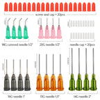 Glue Applicator Syringe with Blunt Tip Needle for Liquid, Ink, Oil, Perfume