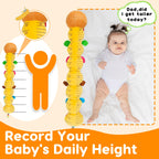 Baby Sensory Caterpillar Toys 0-3 Month Music Animal Stuffed Plush Toy for Infant 0-3-6-12 Month Tummy Time with Crinkle Rattle for Newborn 9-12 Month Texture Toy for Boy Girl Birthday Shower 1