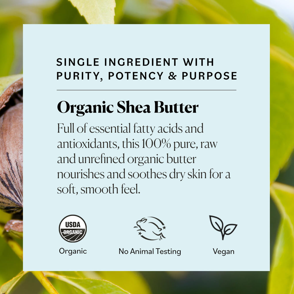 Sky Organics - Organic Shea Butter, 15 oz - Nourishes, Soothes, and Softens Dry Skin - Raw & Unrefined - Essential Fatty Acids & Antioxidants - Natural, Vegan & Cruelty Free - Skin Care & Self Care