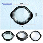 Vsttar SPX5500D Pool Pump Lid,Strainer Cover with Lock Ring and O-Ring Replacement Compatible with Select Hayward Matrix Pump and Filter,SPX5500D Pump Strainer Lid