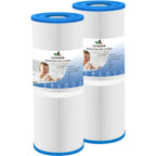 LVJUSEN Universal PRB50-IN Hot Tub Filter, Fits Jacuzzi J245, J235 (Not for 2023+), Replaces Unicel C-4950/ Pleatco PRB50-IN/Strong Spa& Cal spas 50 sq ft, 5x13 Filter-2 Pack