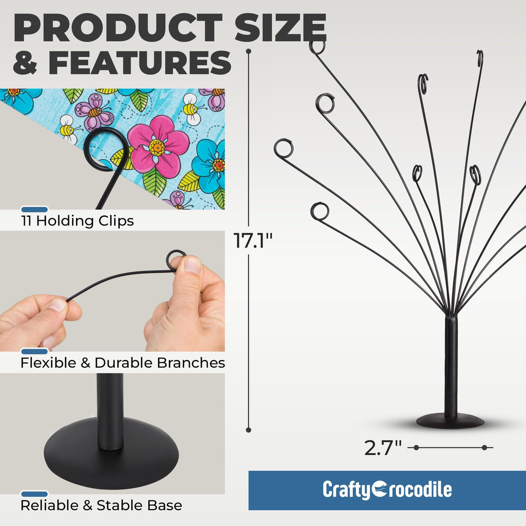 Gift Card Tree Holder to Hold Gift Cards, Lottery Tickets, Money