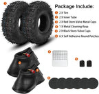 GREHUA 4.10-4 Tire and Tube Set for Lawn Mower Snow Blower Generator Parts