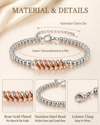 70th Birthday Gifts for Women Her, Happy 70th Birthday Bracelet Decorations