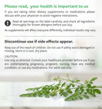 USDA Organic Moringa Capsules - High Potency Organic Moringa 500mg Extract 10:1 Per 1 Capsule Serving - Nutrient Dense Green Superfood Antioxidant - Vegan & Non-GMO Moringa (2 Month Supply)